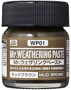 Mr.Weathering Paste Mud Brown - Mr.Hobby WP01