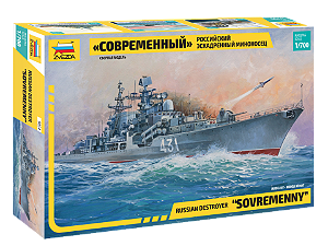 Navio Russian Destroyer Sovremenny -Zvezda #9054 1/700
