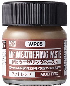 Mr.Weathering Paste Mud Red - Mr.Hobby WP05