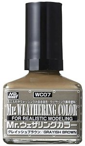 Mr.Weathering Color Grayish Brown - Mr.Hobby WC07