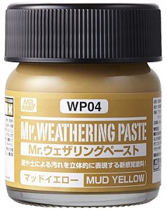 Mr.Weathering Paste Mud Yellow - Mr.Hobby WP04
