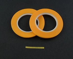 Fita de mascarar 3mm x 18m 2 rolos - Italeri #50826