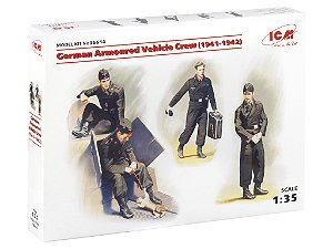 Figura German Armoured Vehicle Crew (1941-1942) WWII - ICM #35614 1:35