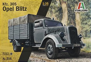 Veículo Militar OPEL BLITZ WWII - Italeri #216 1:35