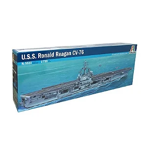 Navio U.S.S. RONALD REAGAN CVN-76 - Italeri #5533 1:720