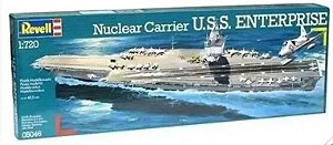 Navio Nuclear Carrier U.S.S. Enterprise - Revell #5046 1:720