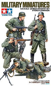 Conjunto GERMAN INFANTRY SET (FRENCH CAMPAIGN) - Tamiya # 35293 1/35
