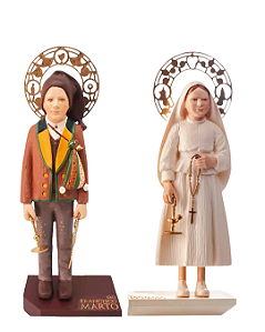 São Francisco e Santa Jacinta Marto 16 Cm