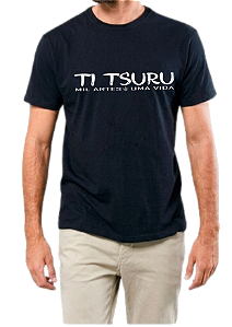 Camiseta - Preto Estonado - TiTsuru - Shiro Arte
