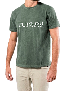 Camiseta - Militar Estonado - TiTsuru - Shiro Arte