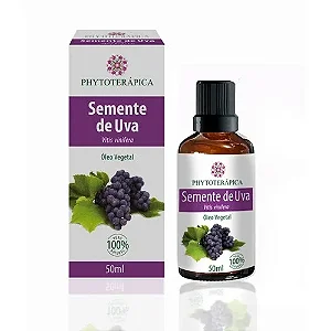 Óleo Vegetal de Semente de Uva - 50 ml