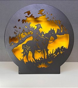 LUMINÁRIA 3D - CAVALEIRO
