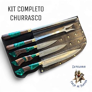 Kit Completo - Churrasco - Hibrido Verde