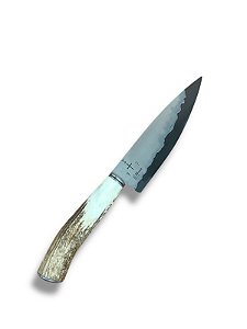 Faca San Mai 6,4 " Cabo Chifre de Cervo