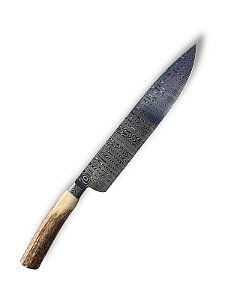 Faca 10" - Damasco Padrão Ladder