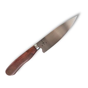 Faca 6" - Aço 440C - Cabo Madeira de lei