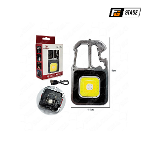 MINI LANTERNA MULTIFUNCIONAL 4 EM 1