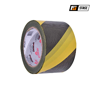 FITA ZEBRADA PARA ISOLAMENTO 70MM X 200M AMARELA E PRETA