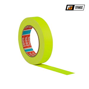 FITA GAFFER TESA 24MM X 25M AMARELA FLUORESCENTE