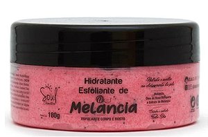 Hidratante Esfoliante Melancia Corpo e Rosto Soul Cosméticos