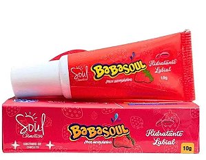 Hidratante Labial Moranguinho Gostinho de chicletes Babasoul 10g