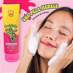 Sabonete Líquido Facial Cheirinho de chiclete Babasoul 100ml