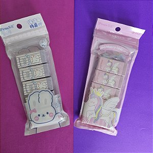 Borracha Cotton Rabbit & Unicórnio