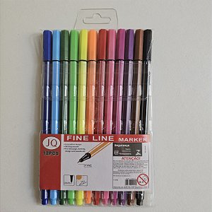 Canetas Fine-line 12/24/36 cores