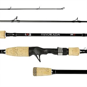 Vara Invokada "5,8" 8-20LB - Carretilha - LUMIS