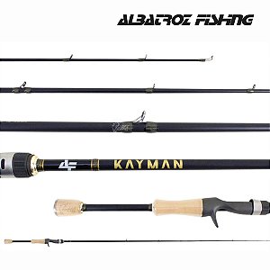 Vara Kayman "6,4" 6-12LB - Carretilha - ALBATROZ