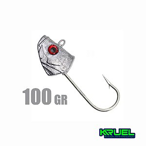 Anzol Jig Head - cabeça 100gr - Shadão - KRUEL