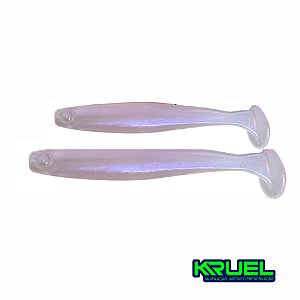 Isca Shad Bulky - cor: Água viva - KRUEL