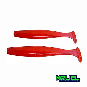 Isca Shad Bulky - cor: Olho de cão - KRUEL