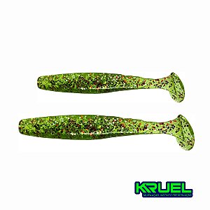 Isca Shad Bulky - cor: Coral - KRUEL