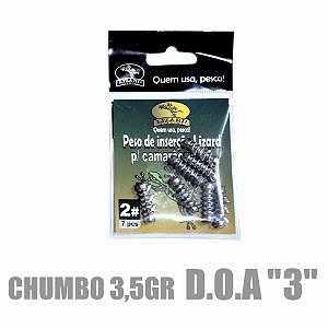 Chumbo 3,5gr - para camarão D.O.A "3"