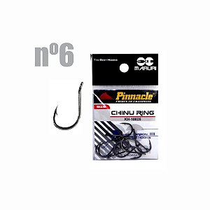 Anzol Chinu Nº6- 20 Unid. - PINNACLE