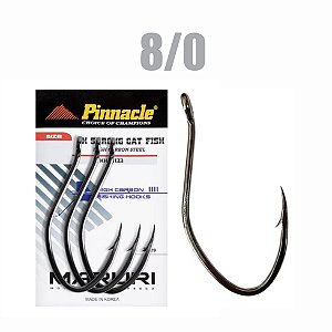 Anzol Strong Cat Fish 8/0 - 3 Unidades. - PINNACLE