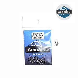 Snap argola - nº 1 - 18 kg - 10 unid. - ARSENAL