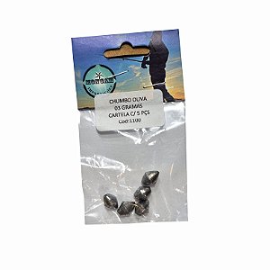 Chumbo 3 gr - cartela com 5 unidades