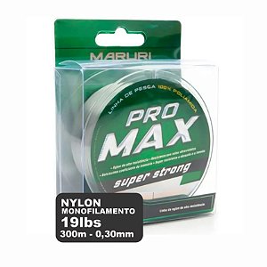 Linha monofilamento PRO MAX 19lb - 0.30mm - 300m