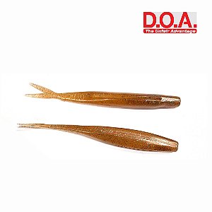 Isca Jerk Baits 10cm D.O.A - chá escuro - 1 Unidade