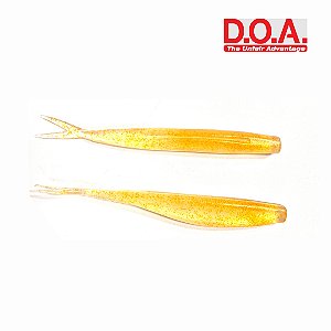 Isca Jerk Baits 10cm D.O.A - chá claro - 1 Unidade