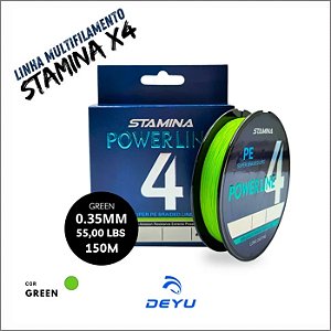 Linha Multifilamento power line stamina - 55lb - 150m