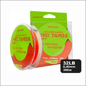 Linha Monofilamento Soft - PRO TAMBA - 0,40mm - 32LB