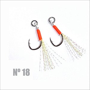 Anzol Assis. Hook - nº18 - 2 unidades