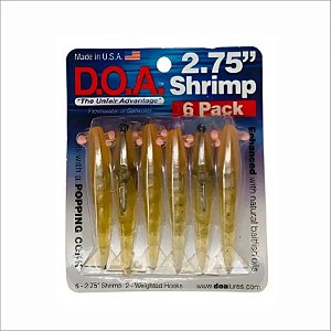 Camrão D.O.A 2.75 - Blister 6 unid. - Natural