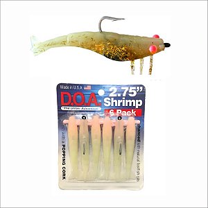 Camrão D.O.A 2.75 - Blister 6 unid. - Dourado