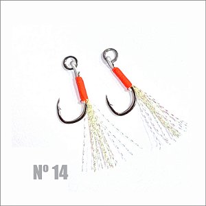 Anzol Assist. Hook - Nº14 - 2 unidades.