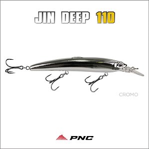 Isca Jin Deep 110 - Cromo - PINNACLE