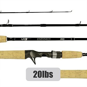 Vara Infinity "6,0" 8-20lb - 2 Partes - Carretilha - LUMIS